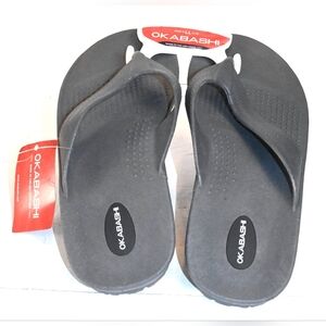 OkabashiMen's Surf Slate 9-10 Item#479091 Flip Flop/Sandals New With Tags